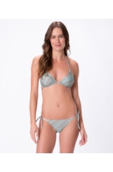 Biquíni Cortininha Rolotê Maia Turquesa