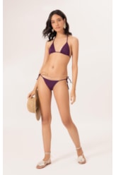 Biquíni Cortininha Rolotê Nuage Roxo