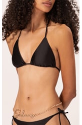 Biquíni Cortininha Rolotê Satin Skin Preto