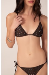 Biquíni Cortininha Swarovski Celebrate Café