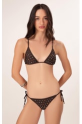 Biquíni Cortininha Swarovski Celebrate Café