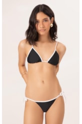 Biquíni Cortininha Viés Duo Preto