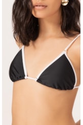 Biquíni Cortininha Viés Duo Preto