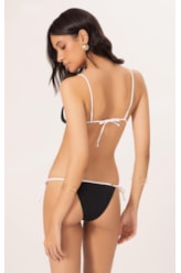 Biquíni Cortininha Viés Duo Preto