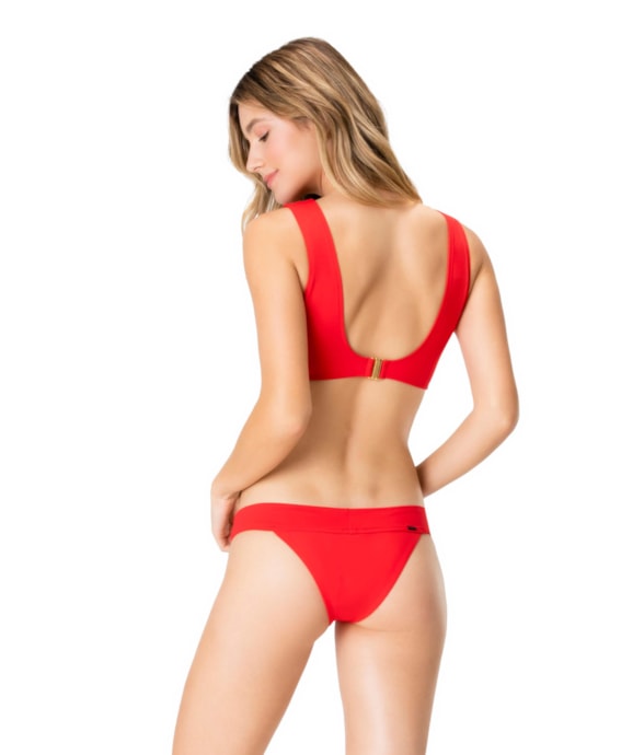 Biquíni Cropped Kite Vermelho