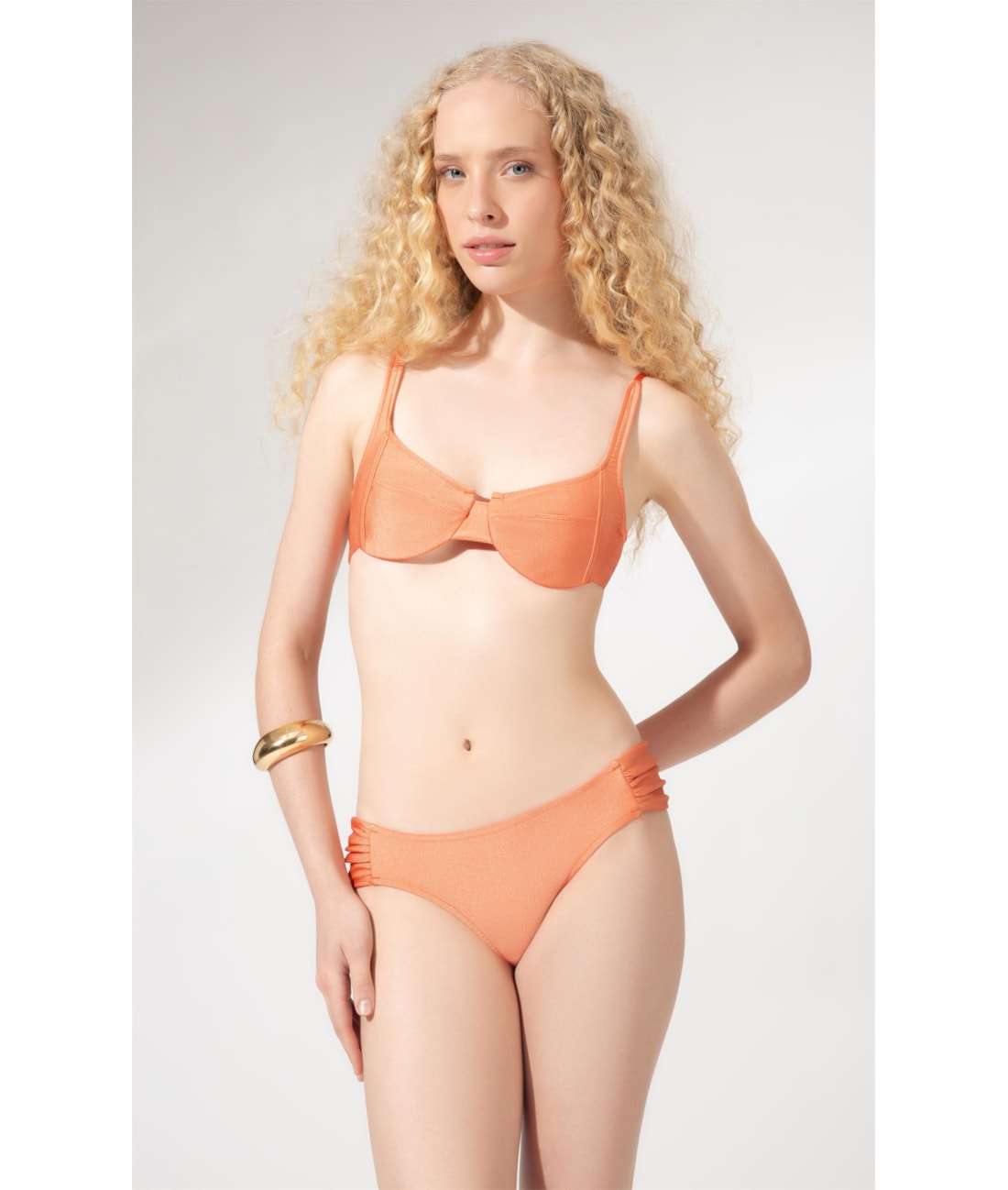 Biquíni Meia Taça Arco Comfort Le Soleil Salmão
