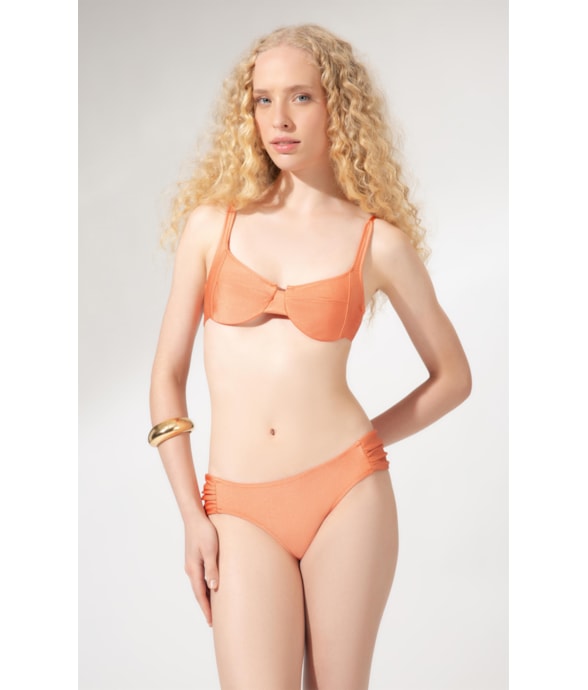 Biquíni Meia Taça Arco Comfort Le Soleil Salmão