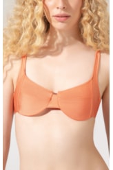 Biquíni Meia Taça Arco Comfort Le Soleil Salmão