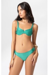 Biquíni Meia Taça Arco Comfort Le Soleil Verde Claro