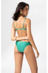 Biquíni Meia Taça Arco Comfort Le Soleil Verde Claro