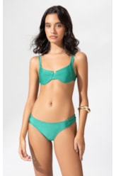 Biquíni Meia Taça Arco Comfort Le Soleil Verde Claro