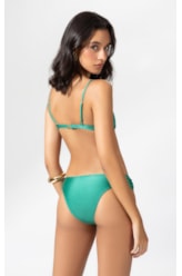 Biquíni Meia Taça Arco Comfort Le Soleil Verde Claro