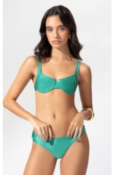 Biquíni Meia Taça Arco Comfort Le Soleil Verde Claro
