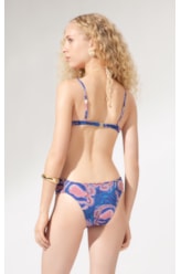 Biquíni Meia Taça Arco Comfort Sous-Marine Azul