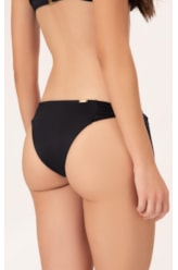 Biquíni Meia Taça Clean Draping Preto