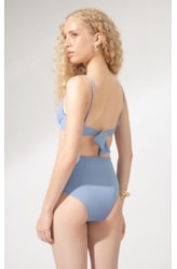 Biquíni Meia Taça Comfort Allure Azul