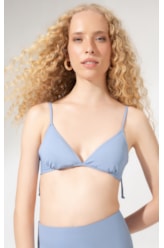 Biquíni Meia Taça Comfort Allure Azul
