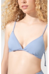 Biquíni Meia Taça Comfort Allure Azul