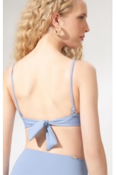 Biquíni Meia Taça Comfort Allure Azul