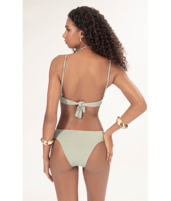 Biquíni Meia Taça Comfort Bobby Verde Oliva