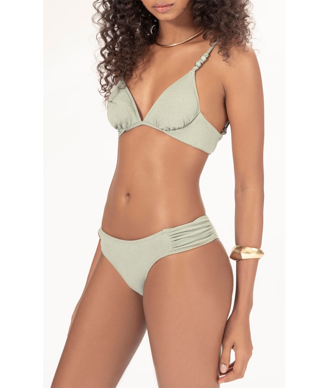 Biquíni Meia Taça Comfort Bobby Verde Oliva