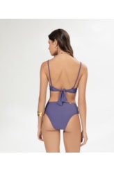 Biquíni Meia Taça Comfort Califórnia Roxo