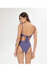 Biquíni Meia Taça Comfort Califórnia Roxo