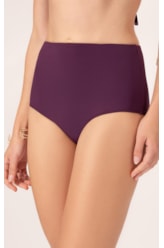 Biquíni Meia Taça Comfort Clássicos Beringela