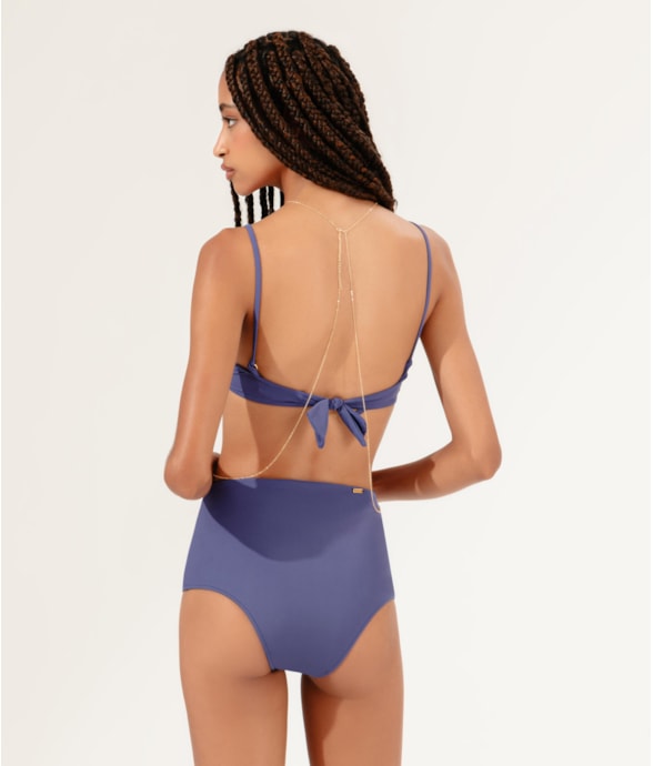 Biquíni Meia Taça Comfort Clássicos Old Purple