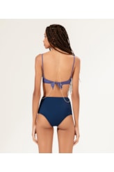 Biquíni Meia Taça Comfort Clássicos Old Purple