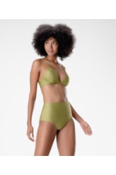 Biquíni Meia Taça Comfort Clássicos Pistache