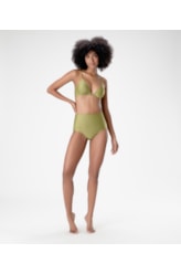 Biquíni Meia Taça Comfort Clássicos Pistache