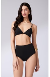 Biquíni Meia Taça Comfort Coast Preto