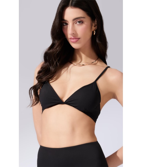 Biquíni Meia Taça Comfort Coast Preto