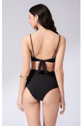 Biquíni Meia Taça Comfort Coast Preto