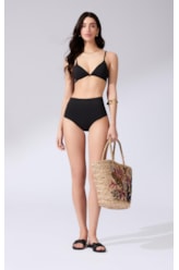 Biquíni Meia Taça Comfort Coast Preto