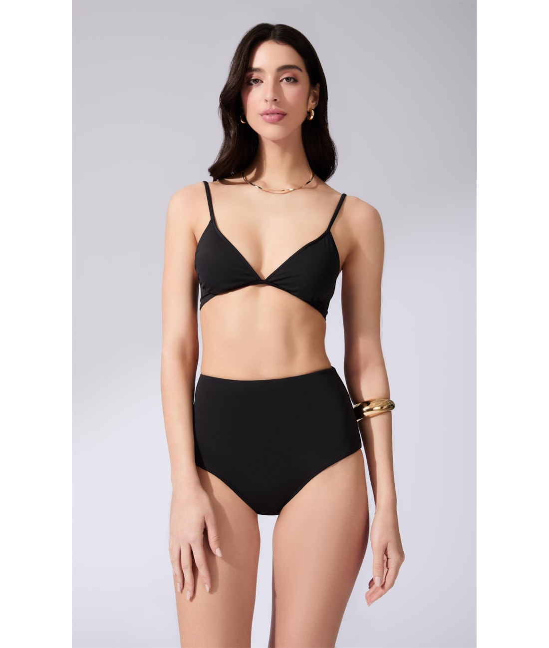 Biquíni Meia Taça Comfort Coast Preto