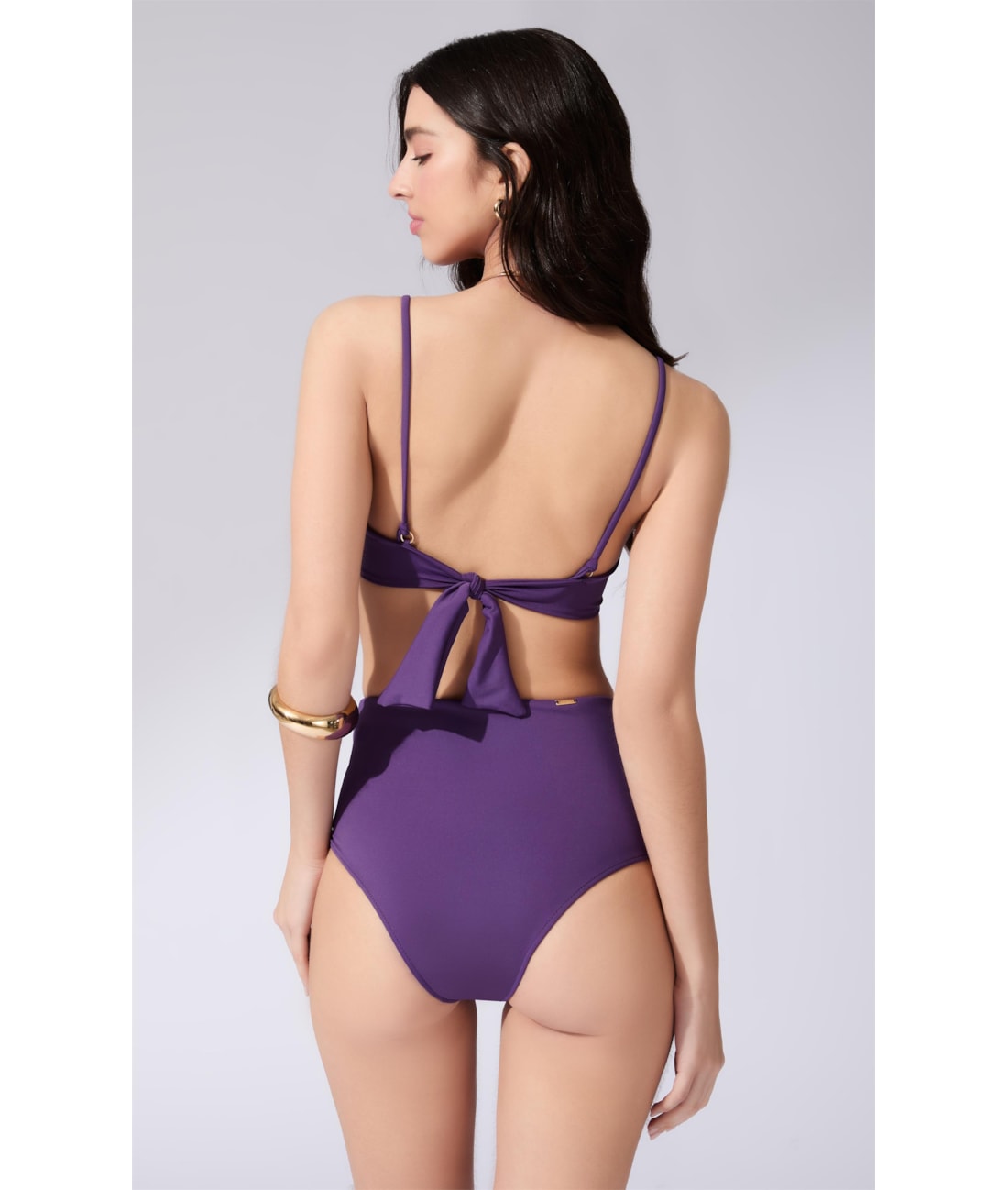 Biquíni Meia Taça Comfort Coast Roxo