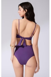 Biquíni Meia Taça Comfort Coast Roxo