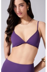 Biquíni Meia Taça Comfort Coast Roxo