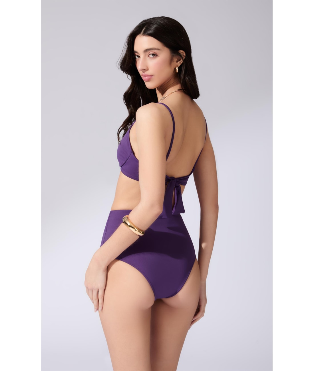 Biquíni Meia Taça Comfort Coast Roxo