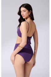 Biquíni Meia Taça Comfort Coast Roxo