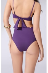 Biquíni Meia Taça Comfort Coast Roxo