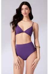 Biquíni Meia Taça Comfort Coast Roxo