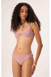 Biquíni Meia Taça Comfort Magic Rosa Dusty