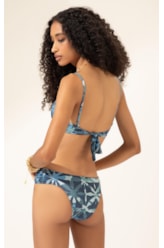 Biquíni Meia Taça Comfort Saint Tropez Marinho