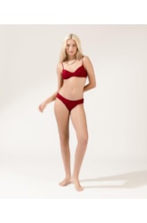 Biquíni Meia Taça Madonna Clássicos Vinho