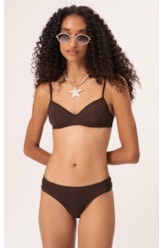 Biquíni Meia Taça Madonna Comfort Clássicos CAFÉ