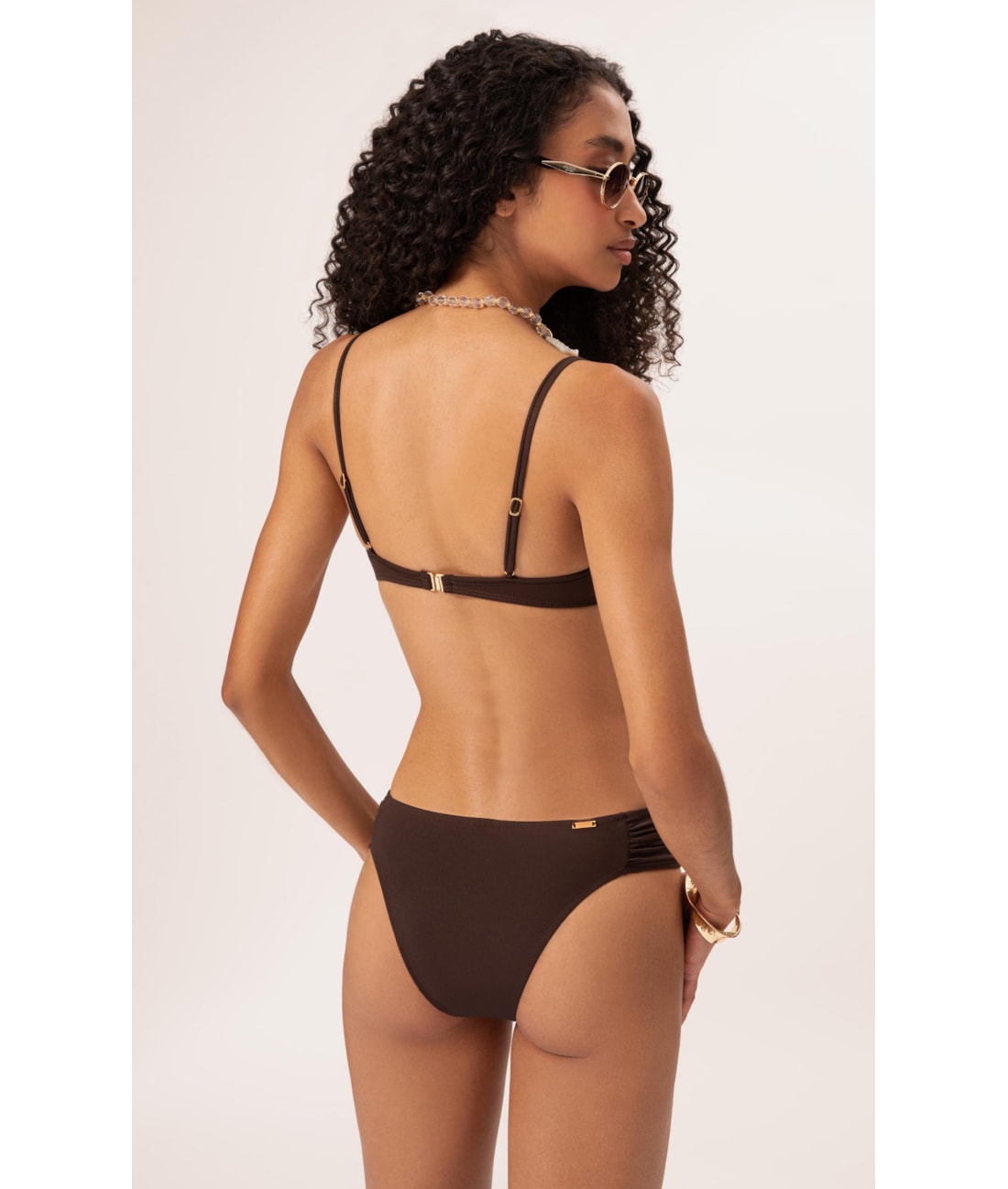 Biquíni Meia Taça Madonna Comfort Clássicos CAFÉ