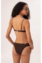 Biquíni Meia Taça Madonna Comfort Clássicos CAFÉ